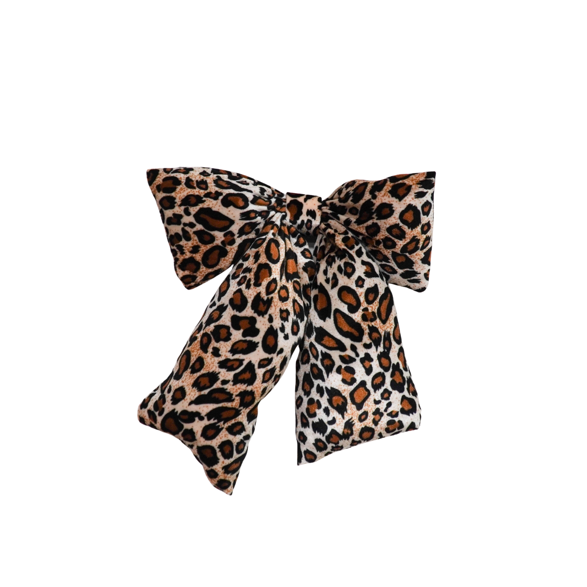 Kerst Decoratie - Strik - Panter - Fluweelachtig - 32x40cm