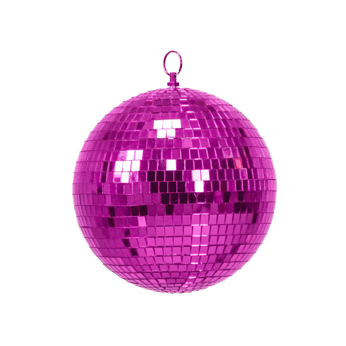 XMAS - Roze Discoballen Set – 6 Verschillende Maten – 8 tot 30 cm – Spiegelbollen – Disco Decoratie – Feest & Interieur