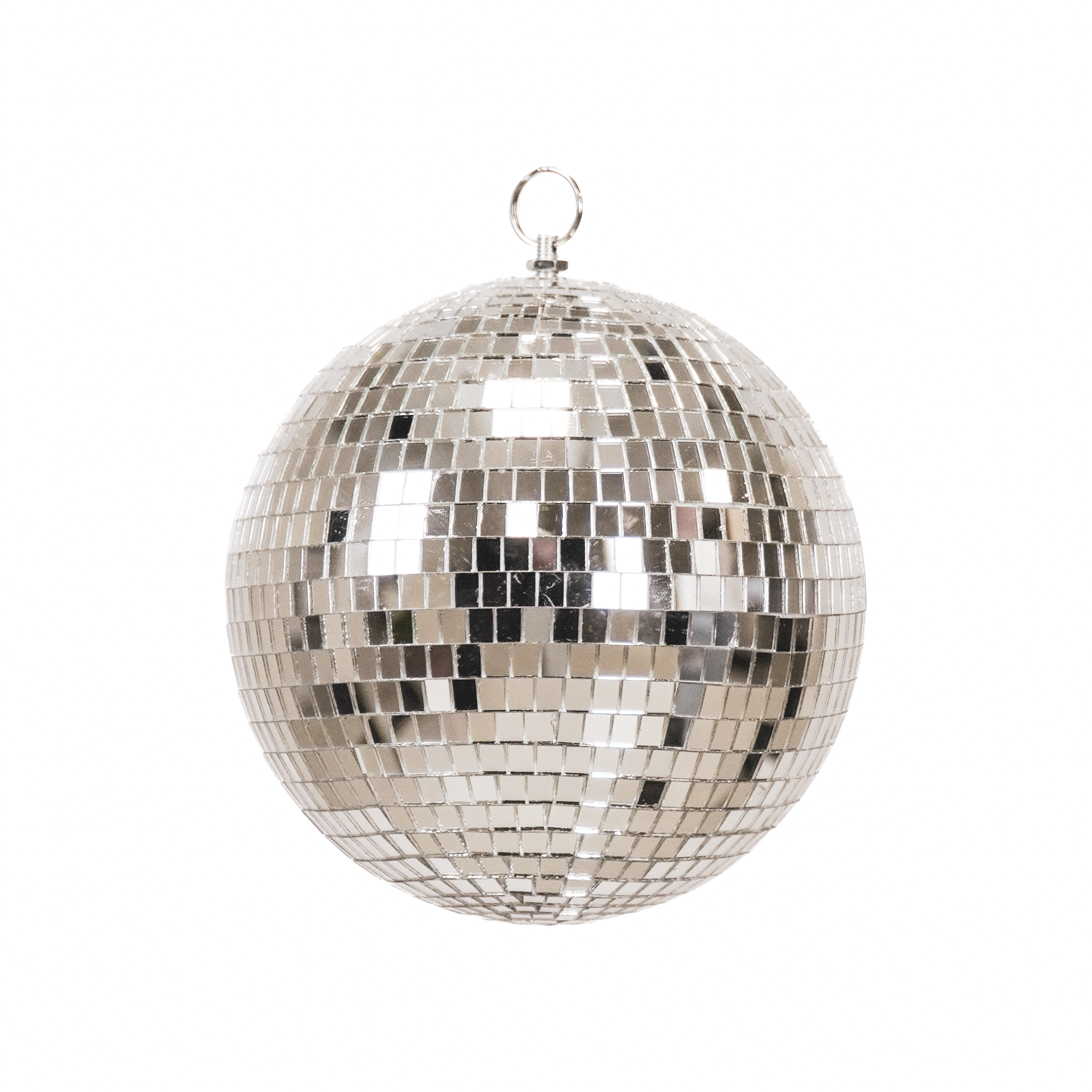 Kerstversiering - Kersthanger - Discobal - Foam - Zilver - 20x20x20cm