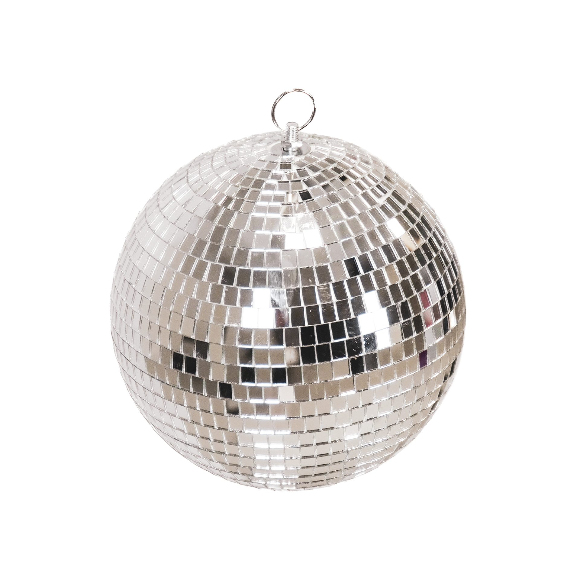 Kerstversiering - Kersthanger - Discobal - Foam - Zilver - 20x20x20cm