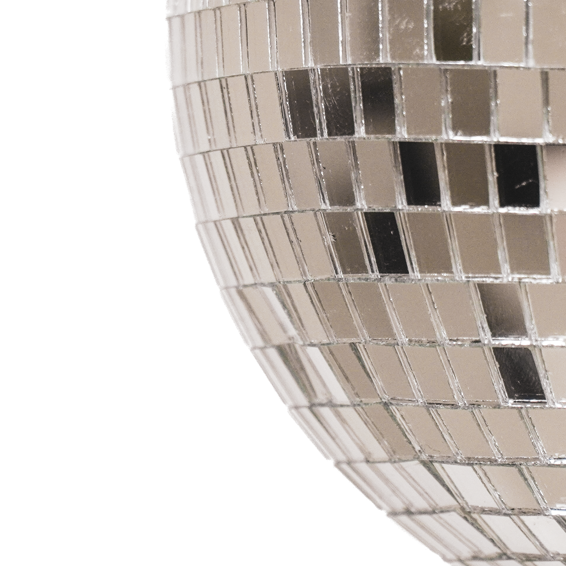 Kerstversiering - Kersthanger - Discobal - Foam - Zilver - 30x30x30cm