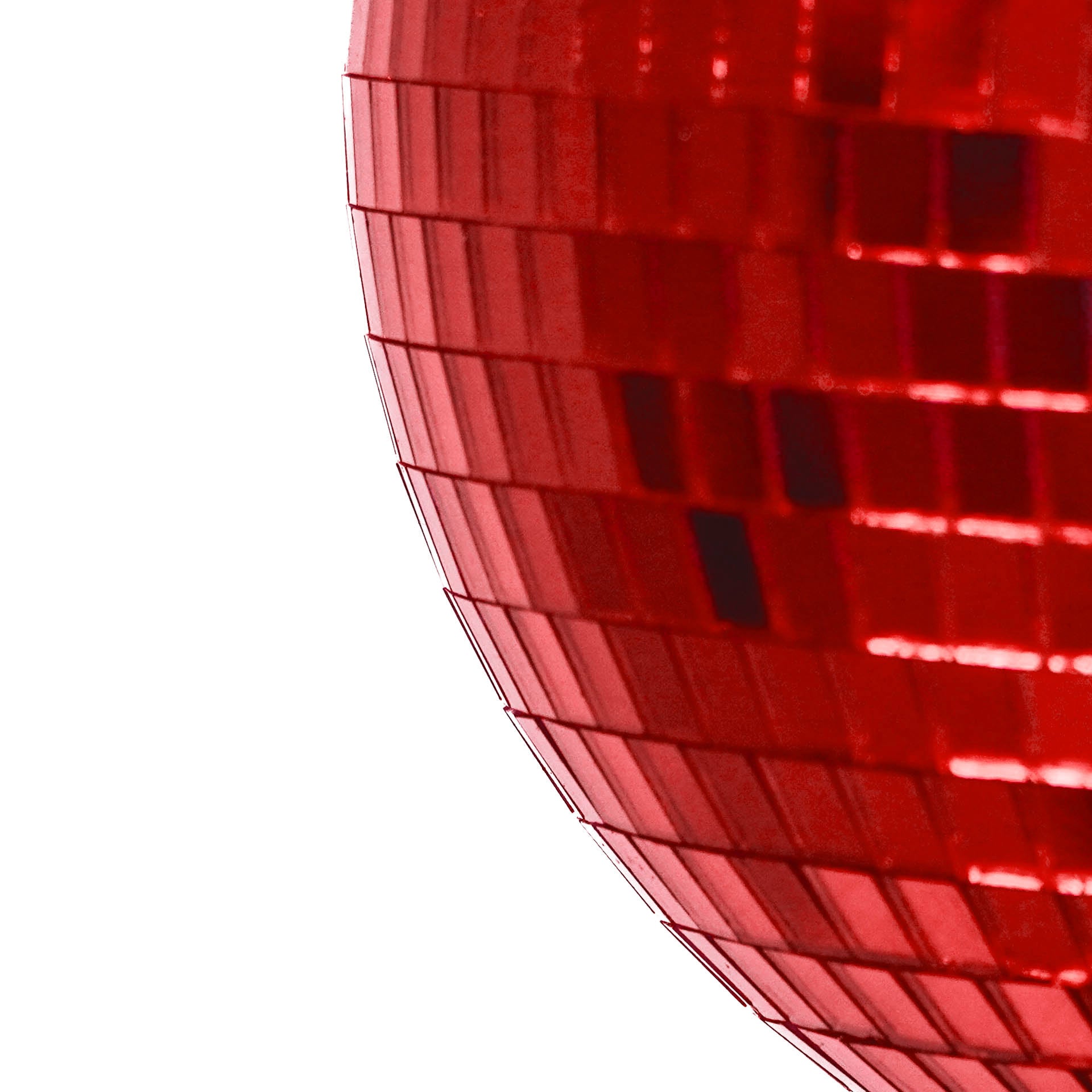 Kerstversiering - Kersthanger - Discobal - Foam - Rood - 30x30x30cm