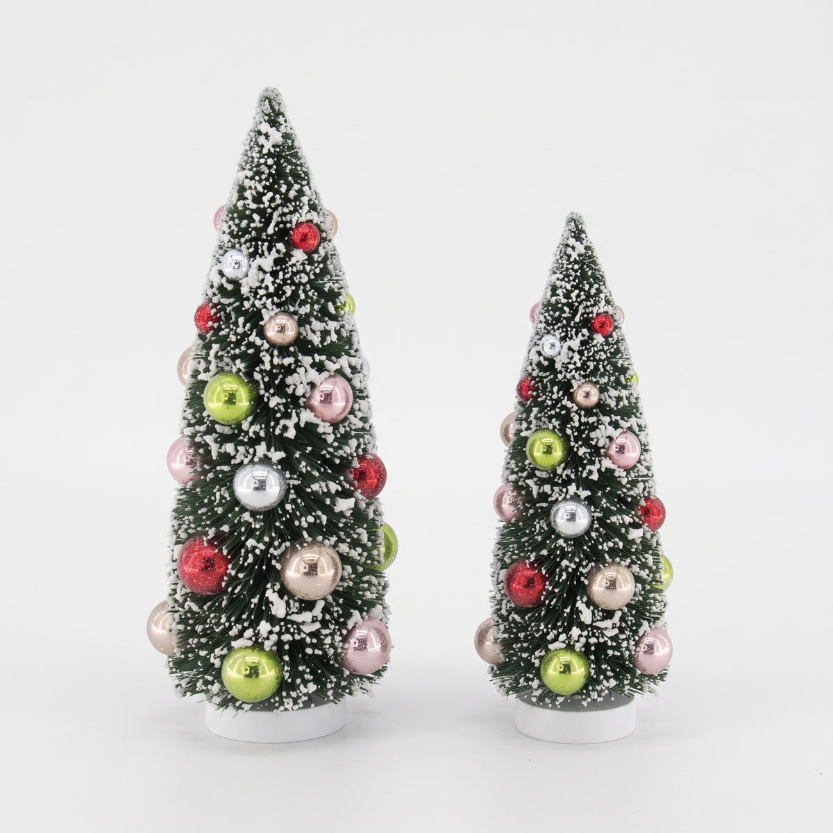 XMAS- Set Kerstdecoratie – LED Gingerbread Snoephuisje & 2 Groene Kerstboompjes – 31 en 23 cm – Kerstversiering