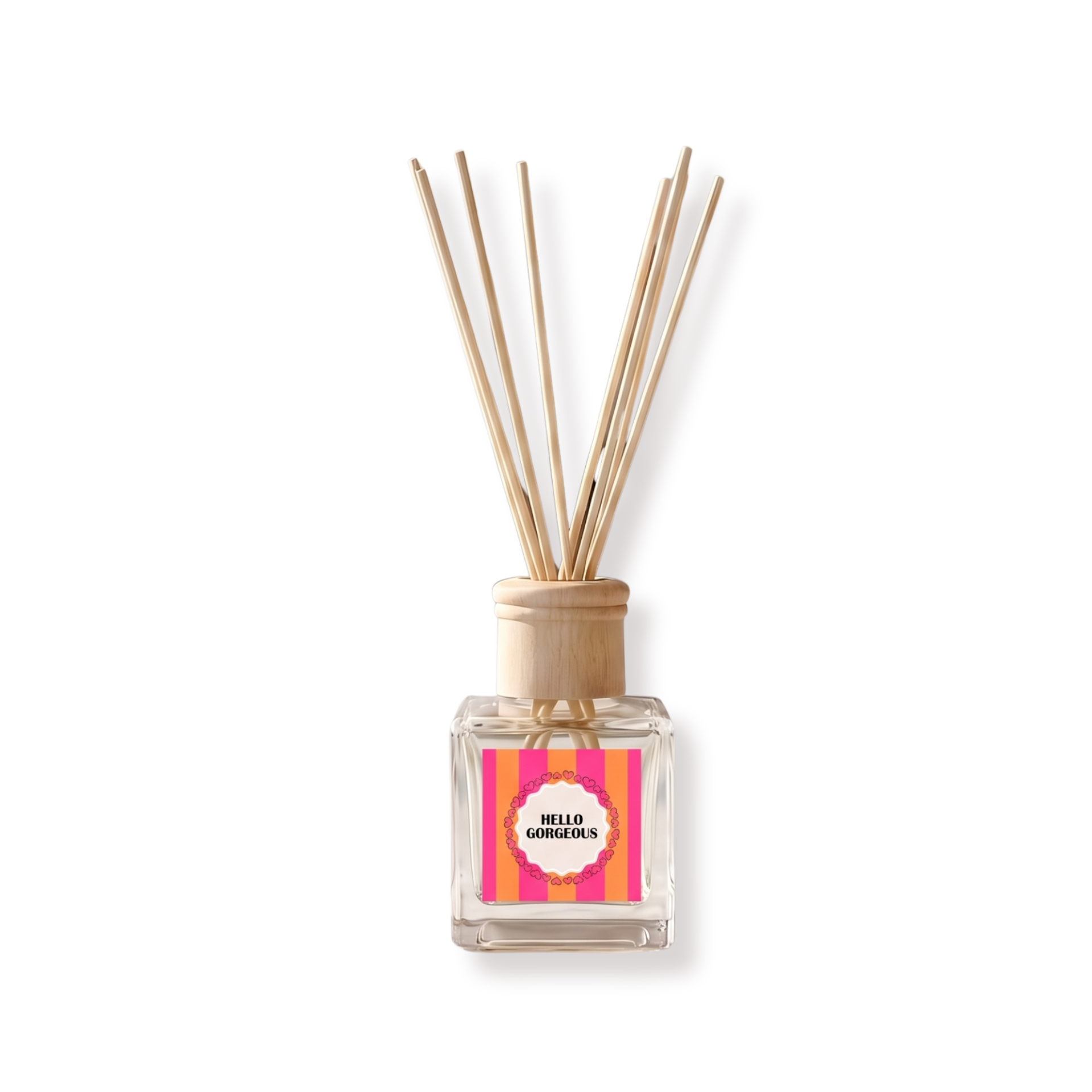 Reed Diffuser - Geurstokjes - Hello Gorgeous - Jasmijn - 100ml