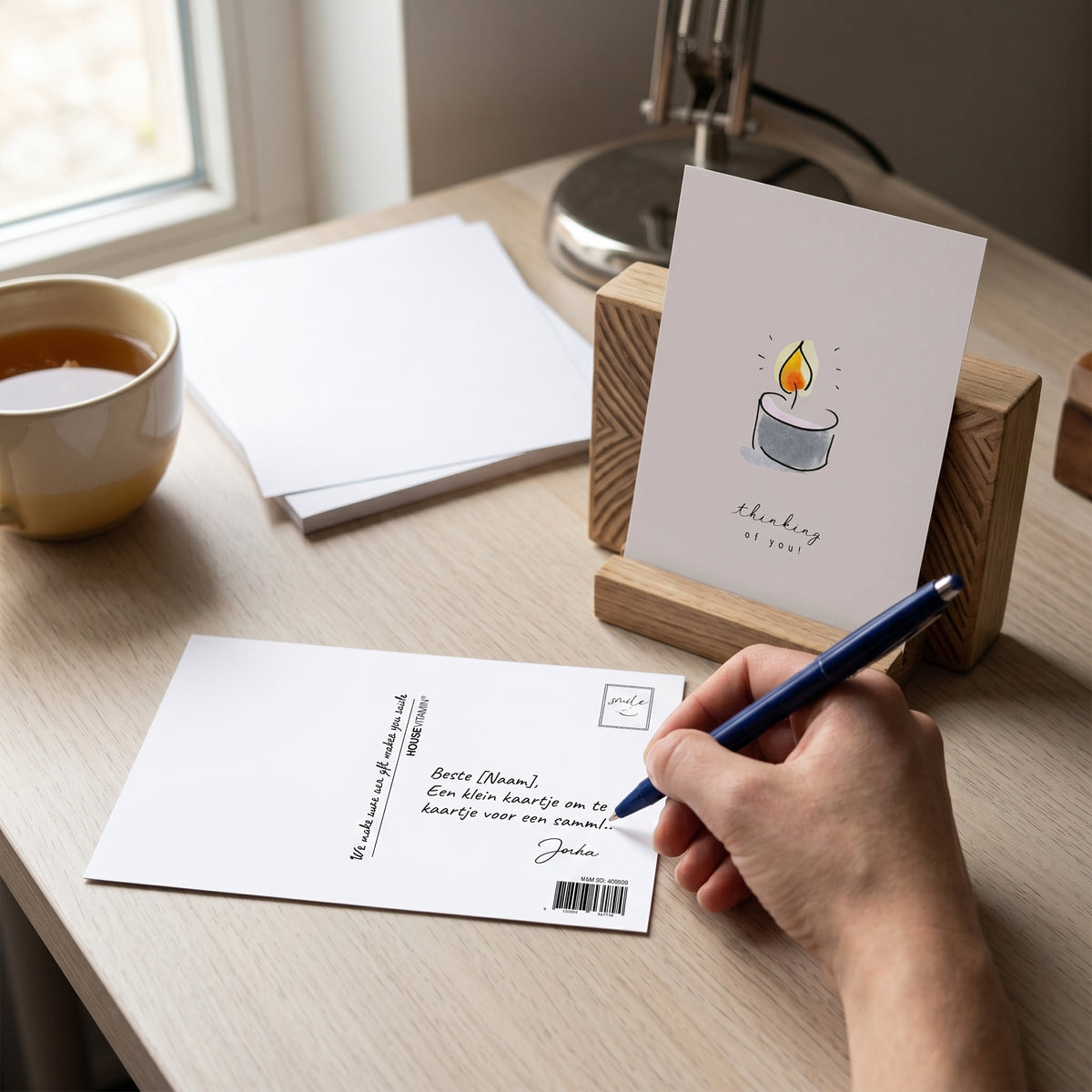 Ansichtkaart - Thinking of You - Paper - Set of 5 - A6