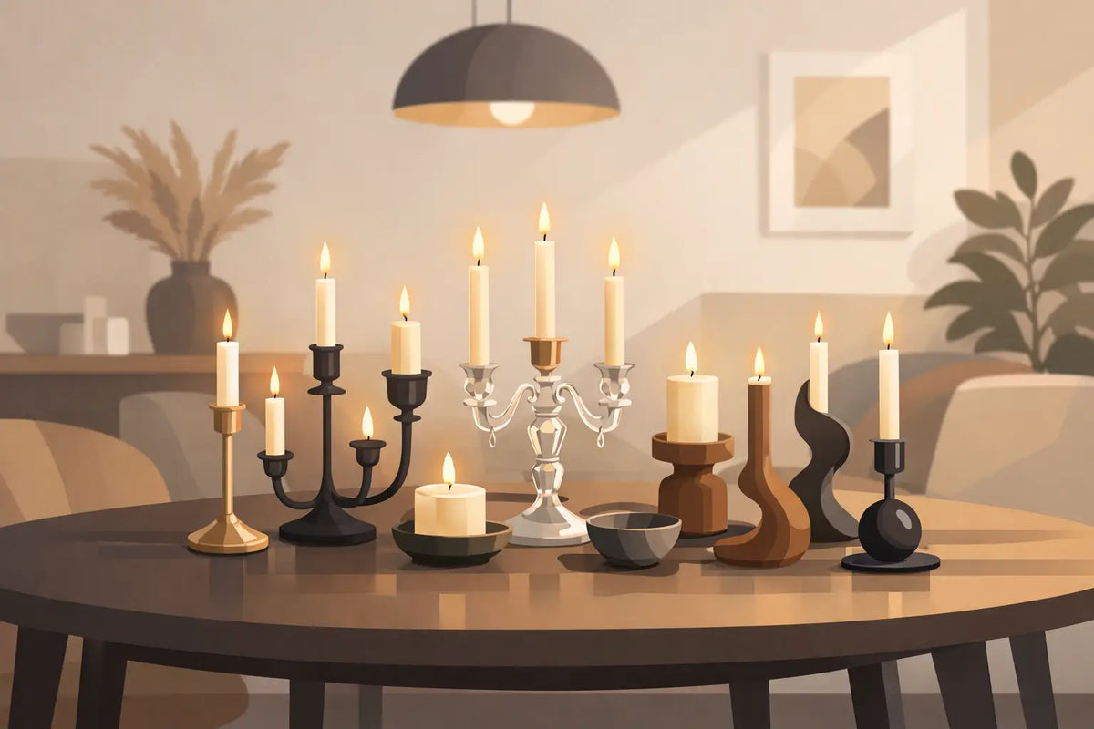 Top 10 kandelaars eettafel met karakter