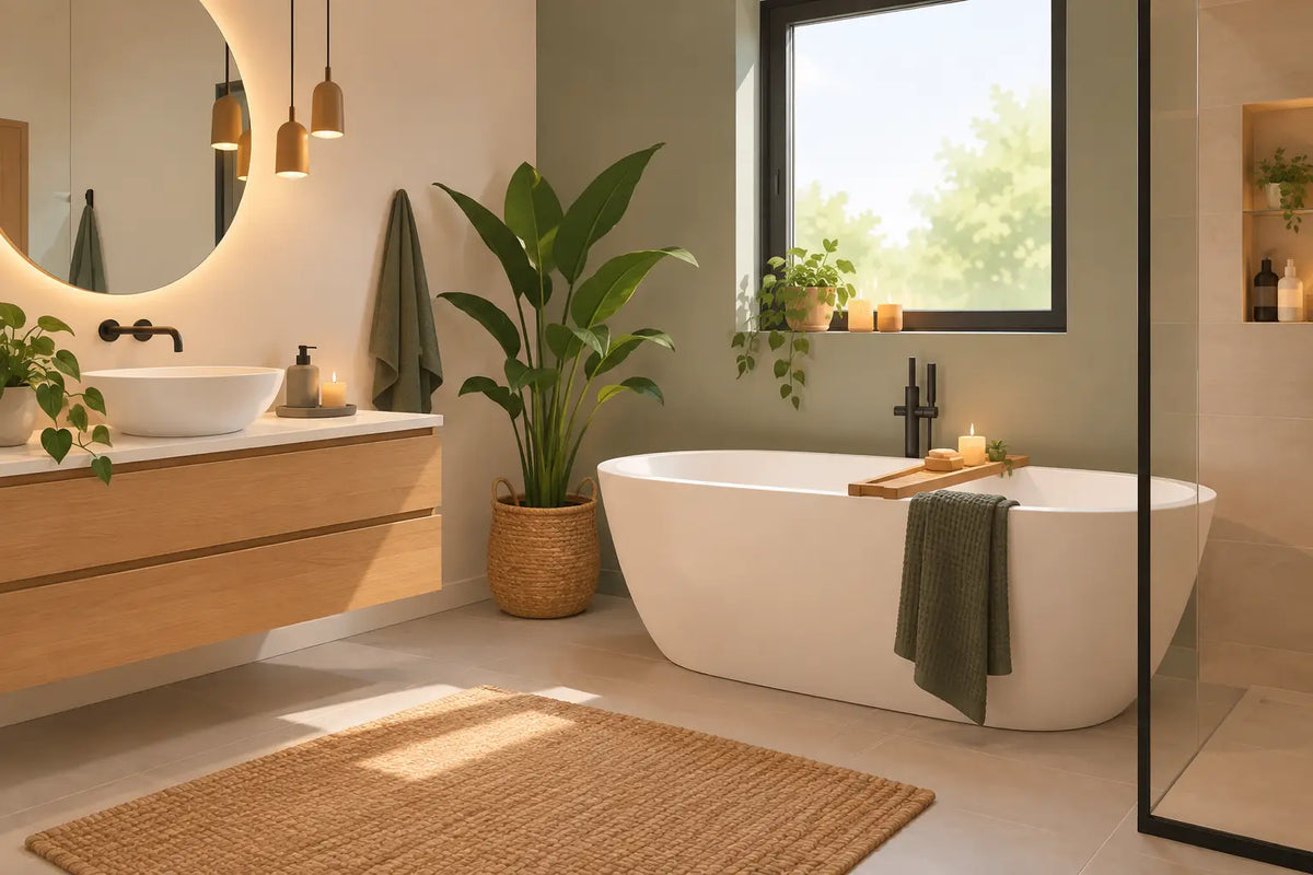 Hoe maak je badkamer gezelliger? 9 slimme ideeën