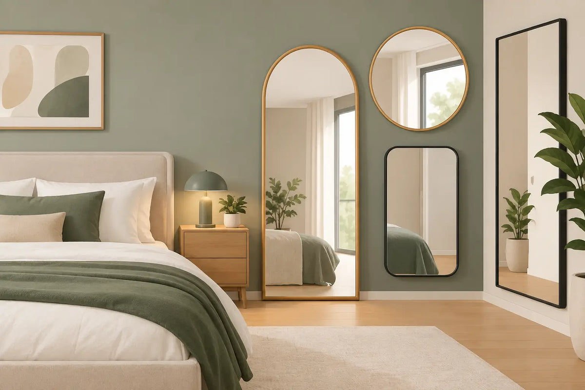 De beste spiegels voor slaapkamer kiezen