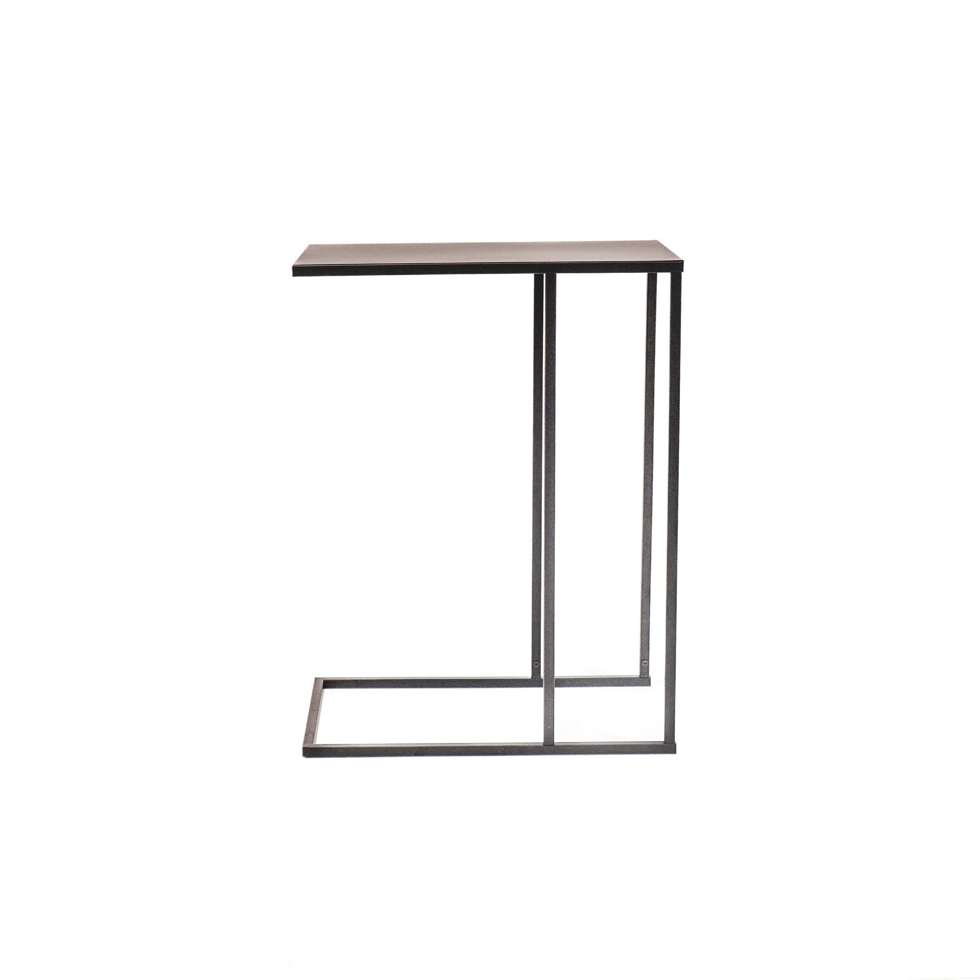 Bijzet Tafel - Metaal- Zwart - 45x30x60cm