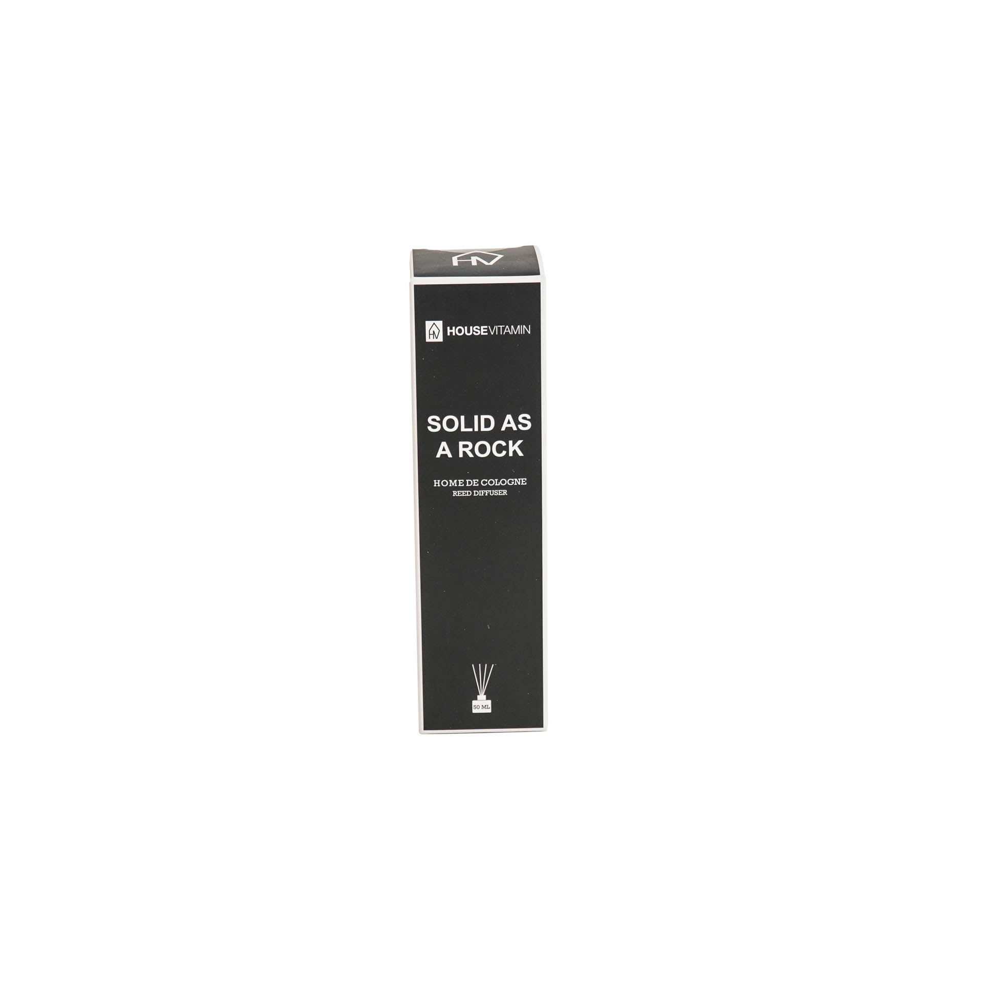 Geurstokjes - Solid as a rock - Bergamot - 50 ml