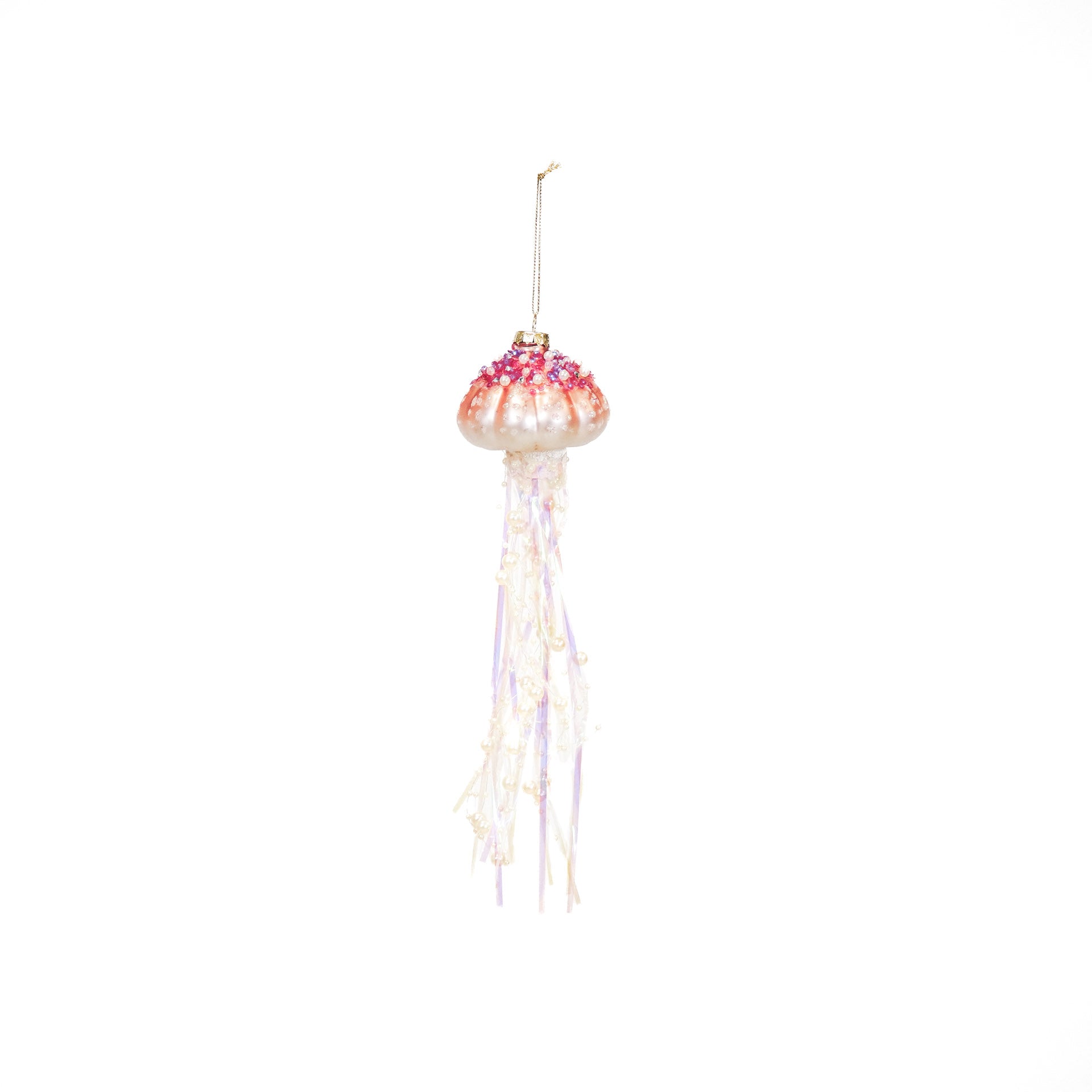 Kerstversiering - Kersthanger - Kwal - Glas - Gekleurd - 7x25cm