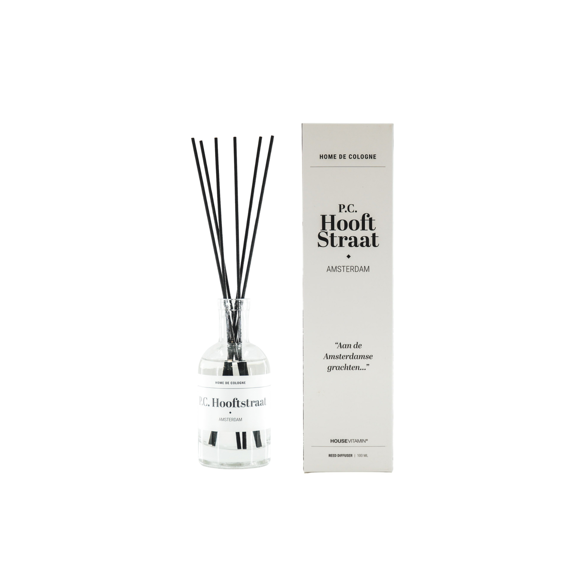Geurstokjes - Amsterdam - Patchouli Geur - 100ml