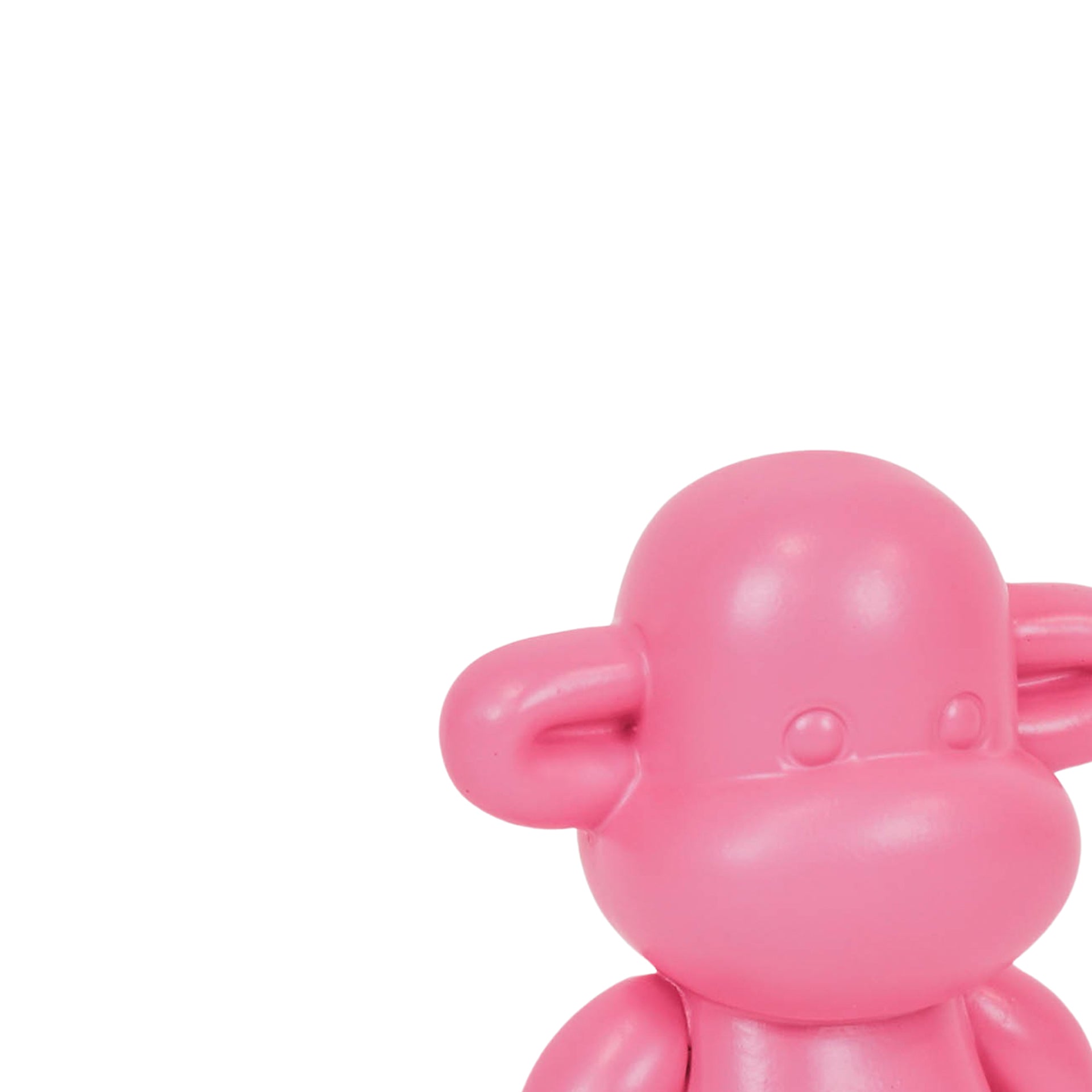 Ornament - Aap Beeld 'The Legend' - Polyresin - Roze - 20,5x13,5x35cm