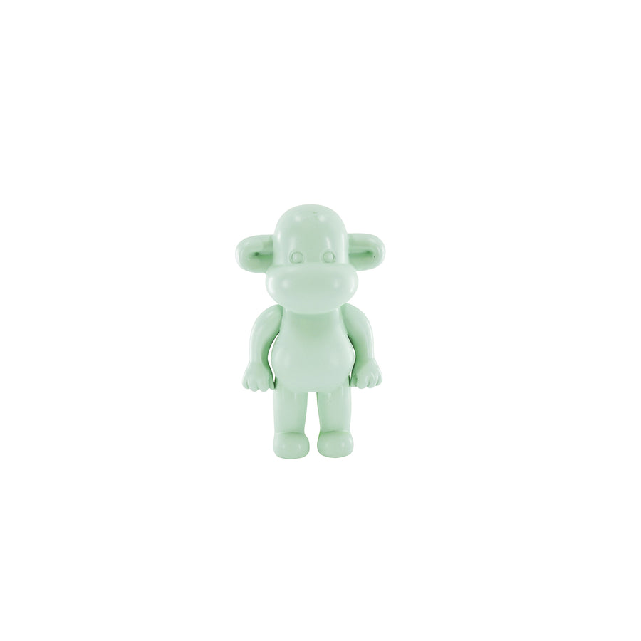 Ornament - Aap Beeld 'The Legend' - Polyresin - Mintgroen - 11x7x19cm