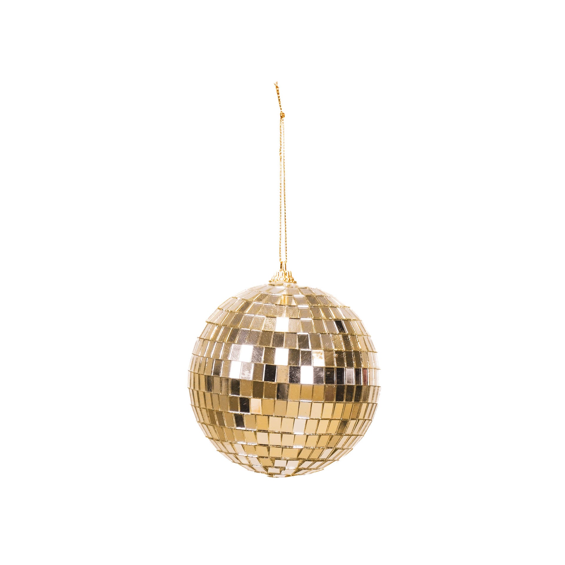 Kerstversiering -  Kersthanger - Discobal - Foam - Goud - 15x15x15cm