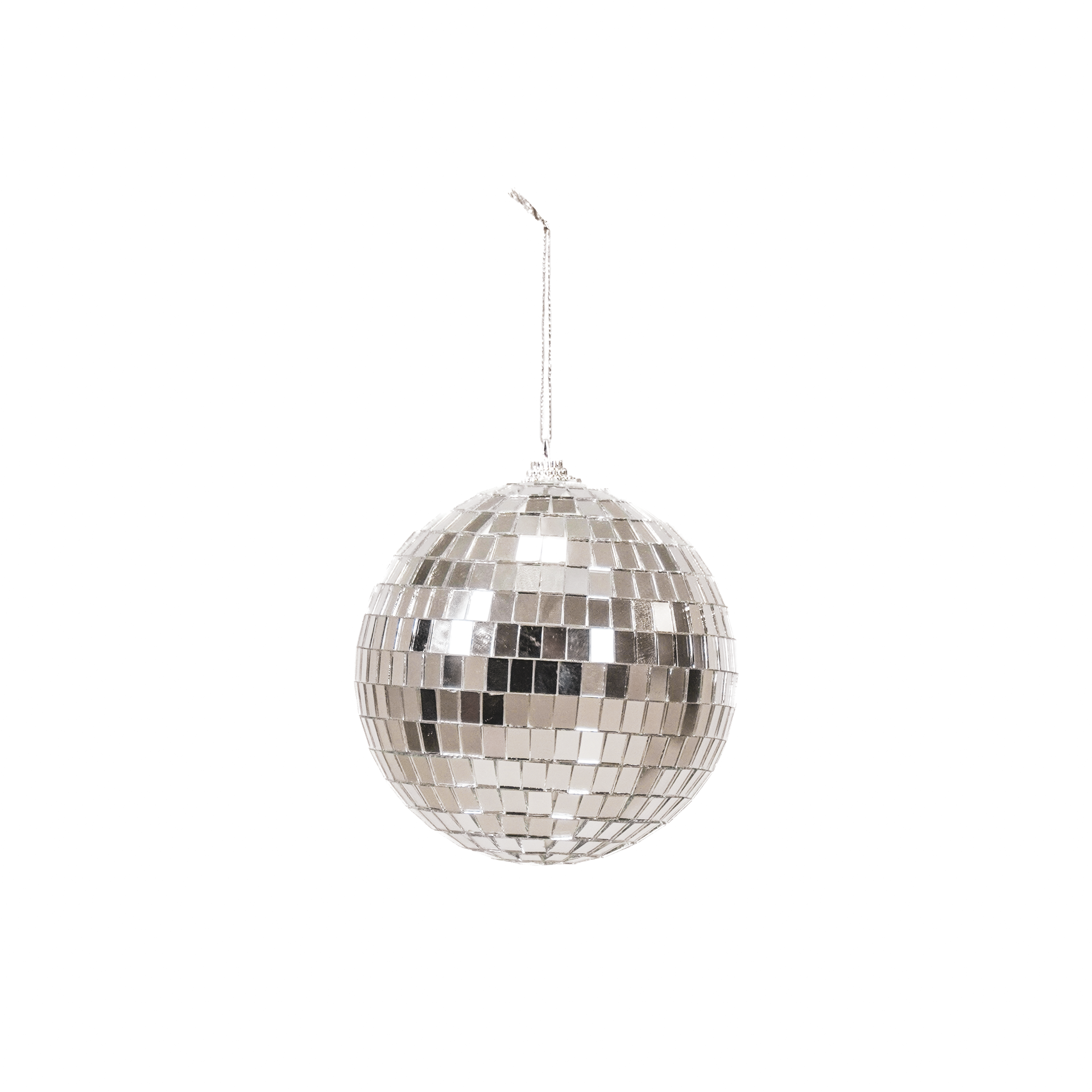 Kerstversiering -  Kersthanger - Discobal - Foam - Zilver - 15x15x15cm