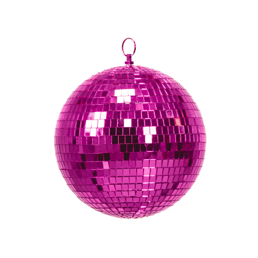 Kerstversiering -  Kersthanger - Discobal - Foam - Roze - 30x30x30cm