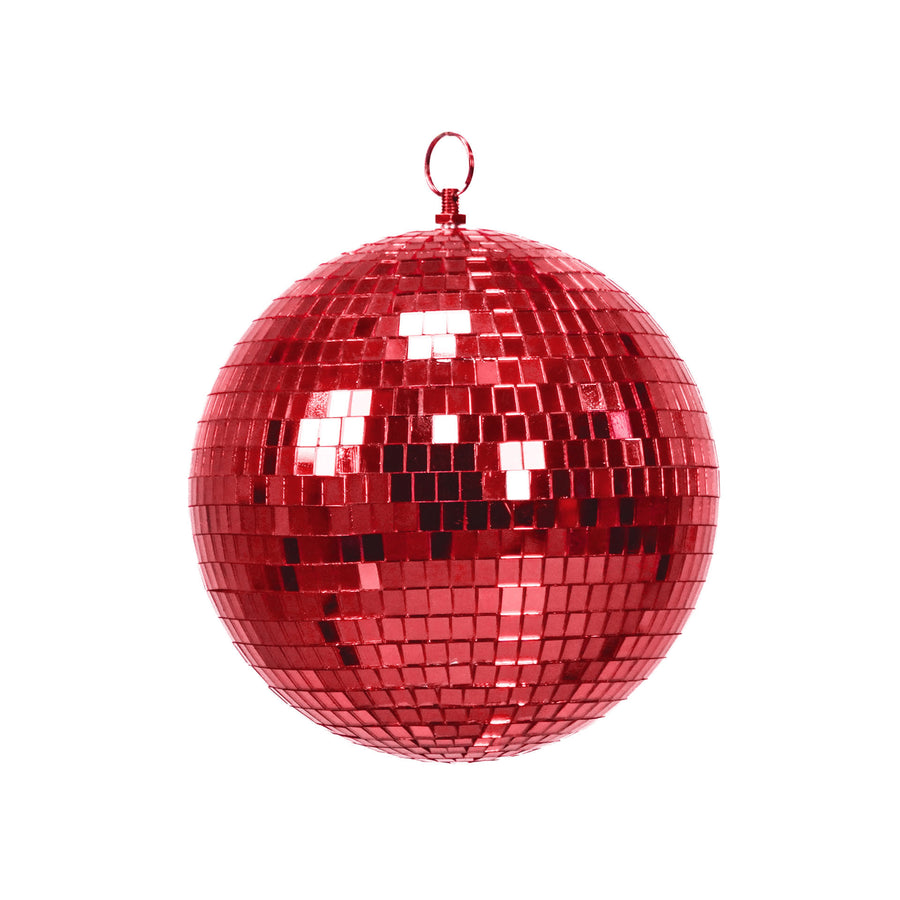 Kerstversiering -  Kersthanger - Discobal - Foam - Rood - 30x30x30cm