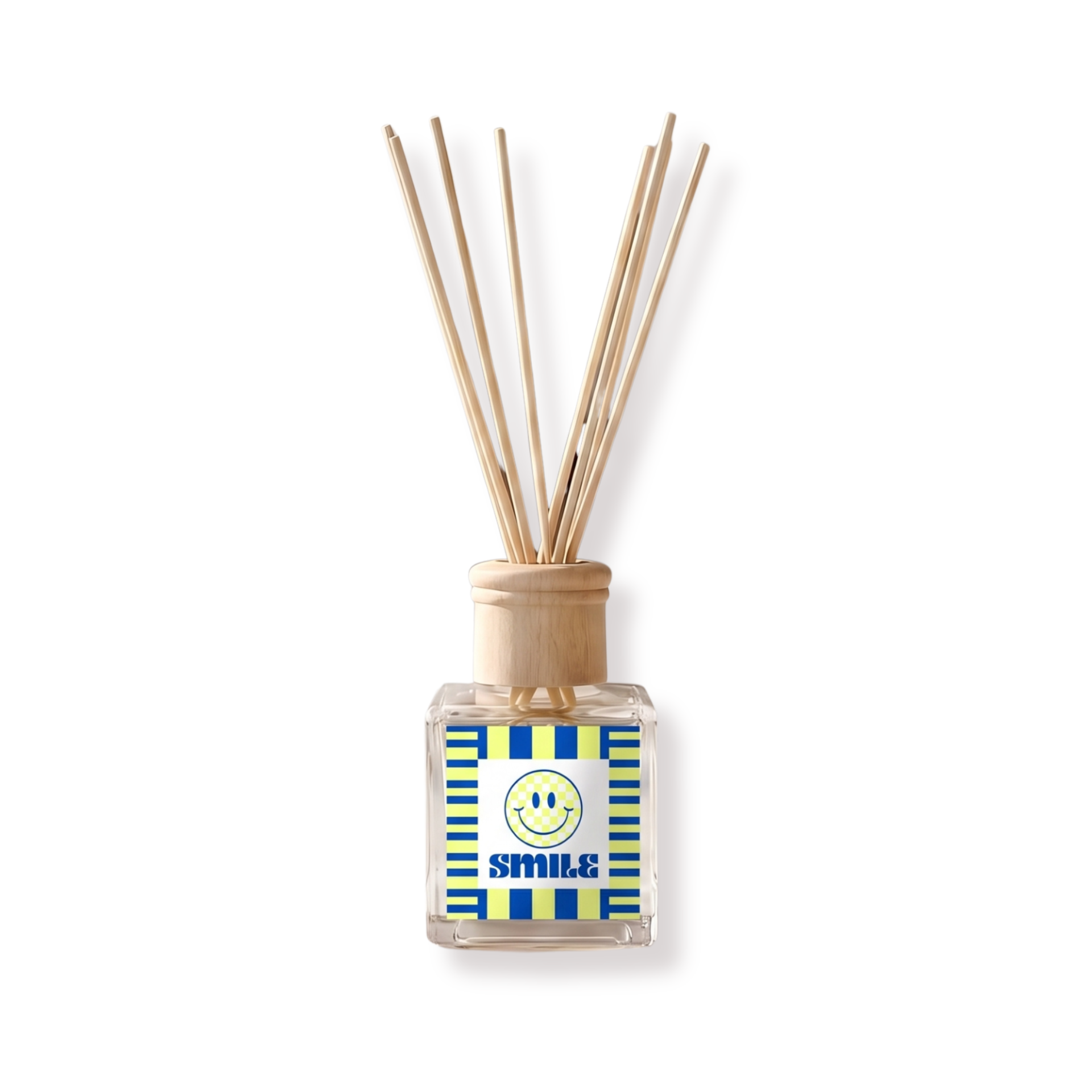Reed Diffuser - Geurstokjes - Smile - Groene Thee - 100 ml