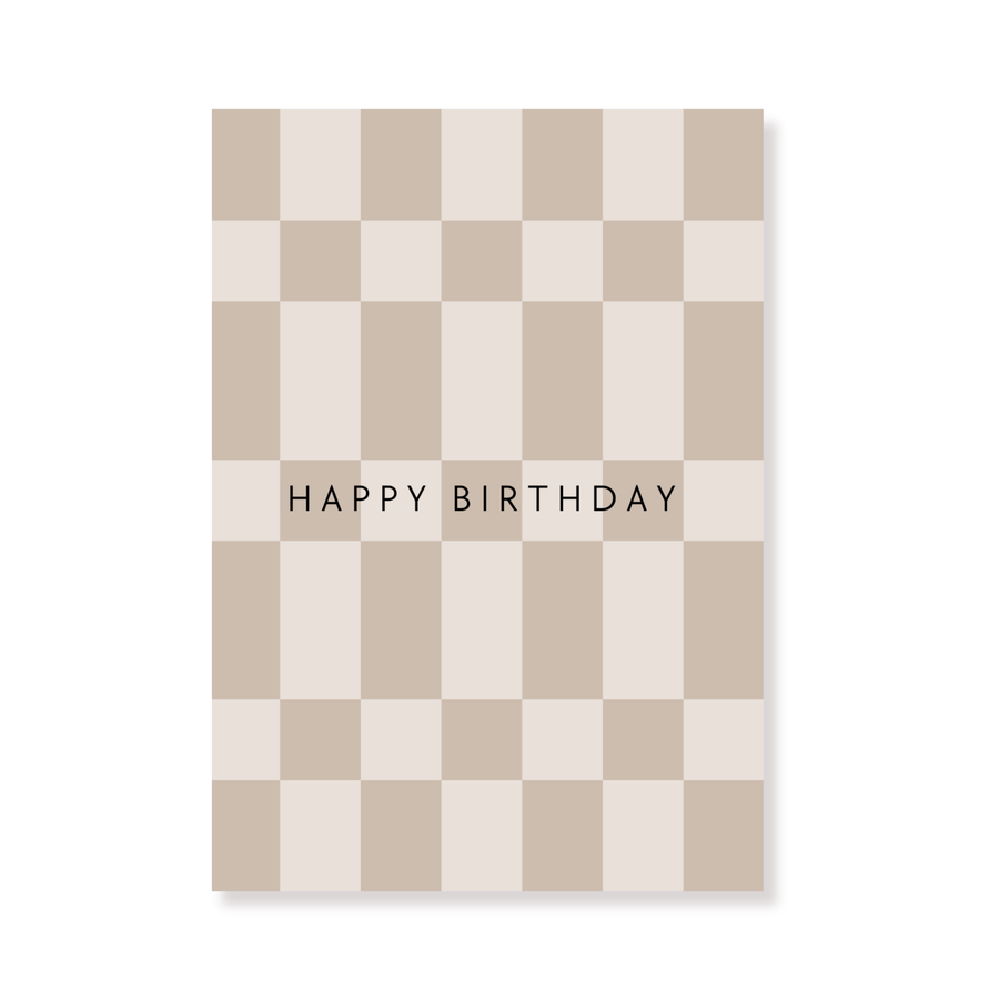 Ansichtkaart - Happy Birthday - Paper - Set of 5 - A6