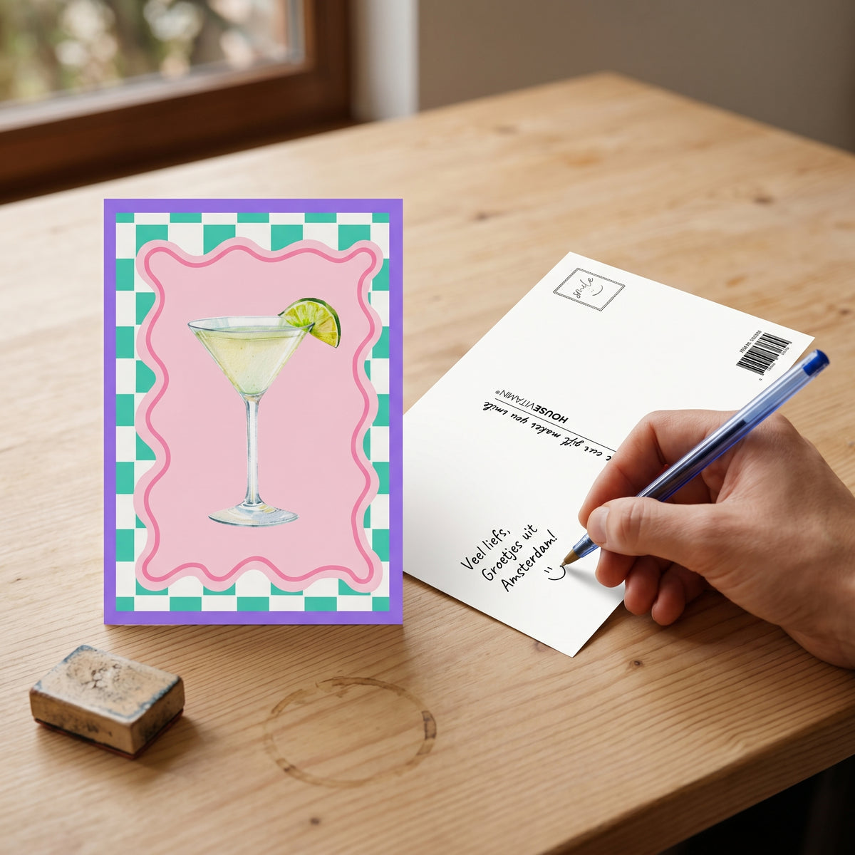 Ansichtkaart - Cocktail - Papier - Set of 5 - A6