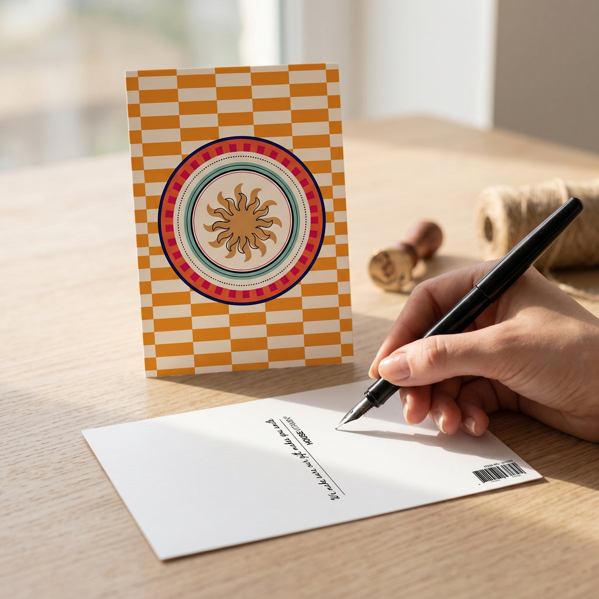 Ansichtkaart - Zon - Papier - Set of 5 - A6