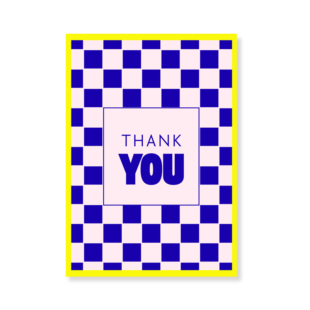 Ansichtkaart - Thank You -  Papier - Set of 5 - A6